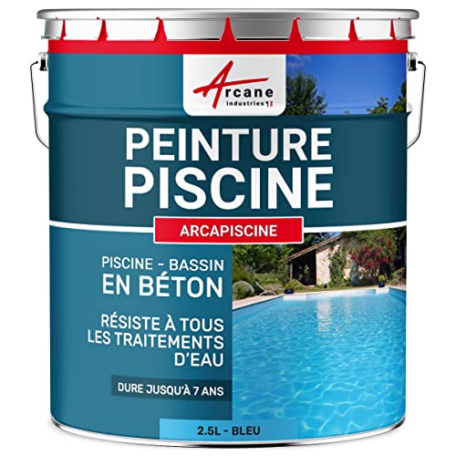 Vernice per piscina in cemento - ARCAPISCINE - Blu 2.5 l - ARCANE I...