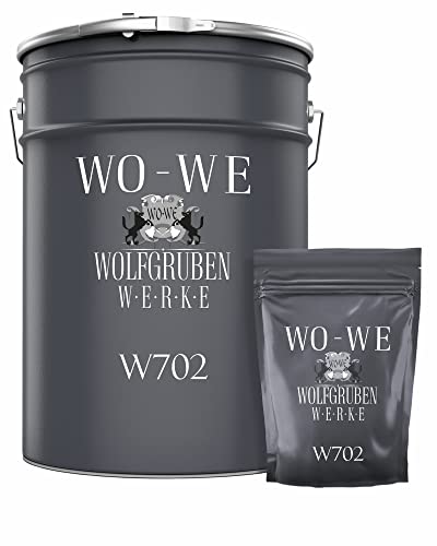WO-WE Pittura Garage per Pavimento Cemento Resina W702 Grigio Antra...