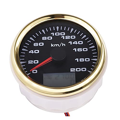 WULE-RYP Test e misurazione 0-200KM H Gold GPS Tachimetro 85mm Auto...